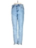 Gap Hearts Blue Jeans Size 4 Long  - photo 1