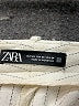 Zara Stripes Ivory Casual Pants Size XS - photo 7