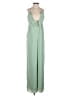 Lulus 100% Polyester Solid Green Jumpsuit Size S - photo 1