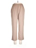 Studio Ko Solid Tan Casual Pants Size L - photo 1