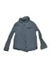 Okaidi 100% Cotton Solid Blue Long Sleeve Button-Down Shirt Size 3 - photo 1