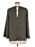BCBGeneration 100% Polyester Gray 3/4 Sleeve Blouse Size M - photo 2
