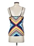 Bar III 100% Polyester Blue Sleeveless Top Size S - photo 2