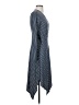 BCBGMAXAZRIA Stripes Gray Casual Dress Size XS - photo 4