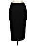 Blue Rain Solid Black Formal Skirt Size L - photo 2