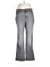 NYDJ Chevron-herringbone Gray Jeans Size 12 - photo 1