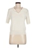 J.ING 100% Polyester Ivory Short Sleeve Turtleneck Size Med - Lg - photo 1