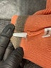 New York & Company Stripes Orange Pullover Sweater Size M (estimated) - photo 8