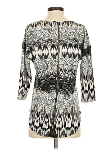 Essentials by Milano 3/4 Sleeve Blouse (view 2)