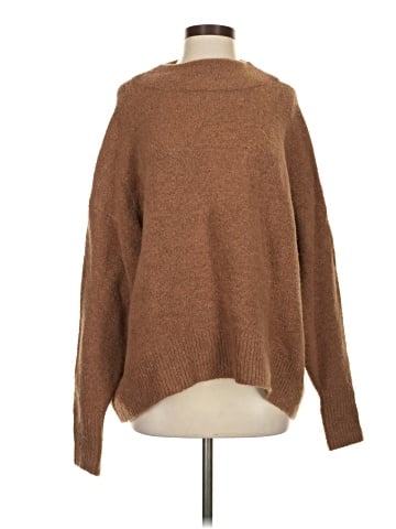 Cable Stitch Turtleneck Sweater (view 1)