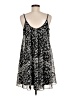 Express 100% Polyester Stars Black Casual Dress Size M - photo 2
