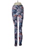 Lululemon Athletica Print Blue Purple Active Pants Size 2 - photo 1