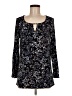 J.Jill Black Long Sleeve Blouse Size M (petite) - photo 1