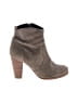 Joie Solid Gray Tan Ankle Boots Size EU 37 - photo 1