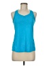 Nike 100% Recycled Polyester Blue Active Tank Size M - photo 1