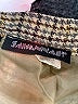 Savannah Houndstooth Brown Tan Formal Skirt Size 10 - photo 4
