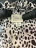 A New Day 100% Polyester Animal Print Ivory Long Sleeve Blouse Size XL - photo 7