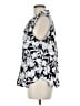 Caffé Marrakesh 100% Rayon Silver Sleeveless Blouse Size M - photo 5