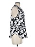 Caffé Marrakesh 100% Rayon Silver Sleeveless Blouse Size M - photo 4