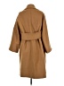 Tory Burch Brown Tan Wool Coat Size 0 - photo 2