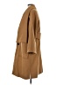 Tory Burch Brown Tan Wool Coat Size 0 - photo 5