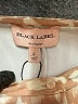 Black Label by Chico's 100% Polyester Animal Print Ivory Tan Long Sleeve Blouse Size L - photo 7