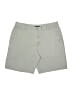 Van Heusen Studio 100% Cotton Solid Gray Khaki Shorts Size 36 waist - photo 1