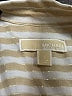 MICHAEL Michael Kors 100% Cotton Stripes Ivory Long Sleeve Button-Down Shirt Size L - photo 7