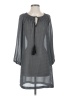 BCBGMAXAZRIA 100% Polyester Gray Casual Dress Size XS - photo 1