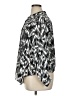 Simply Vera Vera Wang 100% Polyester Chevron-herringbone Silver Long Sleeve Blouse Size XL - photo 5