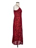 Leith 100% Polyester Animal Print Red Cocktail Dress Size S - photo 4
