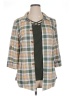 Unbranded Plaid Green 3/4 Sleeve Blouse Size XL - photo 1