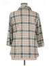 Unbranded Plaid Green 3/4 Sleeve Blouse Size XL - photo 2