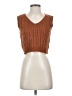 Shein 100% Acrylic Brown Tank Top Size S - photo 1