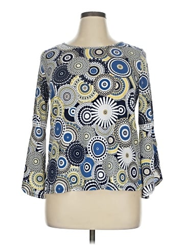 Amana 3/4 Sleeve Blouse (view 1)