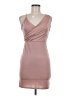 Topshop Solid Tan Cocktail Dress Size 4 - photo 1