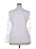 Unbranded 100% Polyester White Long Sleeve Blouse Size XXL - photo 2