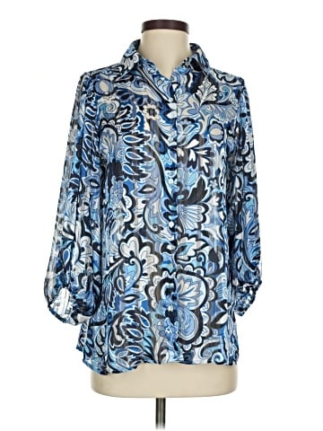 Haver + Blair 3/4 Sleeve Blouse (view 1)