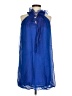 SHULAMI 100% Polyester Blue Sleeveless Blouse Size S - photo 1