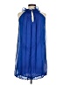 SHULAMI 100% Polyester Blue Sleeveless Blouse Size S - photo 2