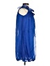 SHULAMI 100% Polyester Blue Sleeveless Blouse Size S - photo 4
