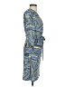 Laundry by Shelli Segal Print Blue Casual Dress Size XS - photo 4
