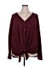 Olrik Burgundy Cardigan Size 4X - photo 1