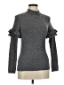 People Tree Gray Long Sleeve Turtleneck Size 8 - photo 1