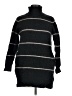 Luisa Cerano Black Turtleneck Sweater Size 8 - photo 1