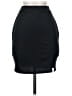 Leith Solid Black Casual Skirt Size S - photo 1