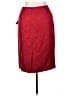 Le Suit 100% Polyester Red Formal Skirt Size 14 - photo 2
