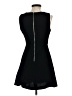 Elodie 100% Polyester Solid Black Cocktail Dress Size S - photo 2