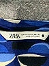 Zara Blue 3/4 Sleeve Blouse Size XL - photo 7