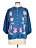Misslook Blue 3/4 Sleeve Blouse Size L - photo 1